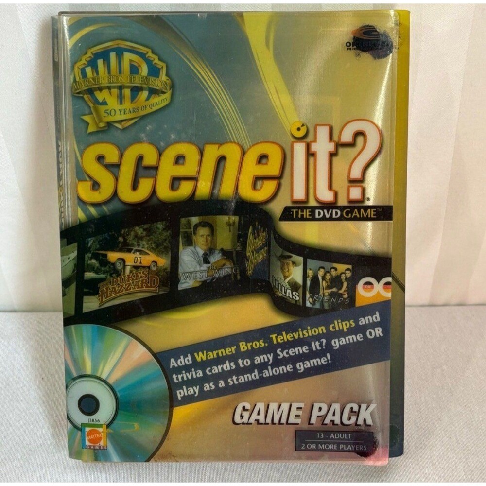 Scene It? Warner Bros Television 50th Anniversary Game Pack DVD Trivia Expansion